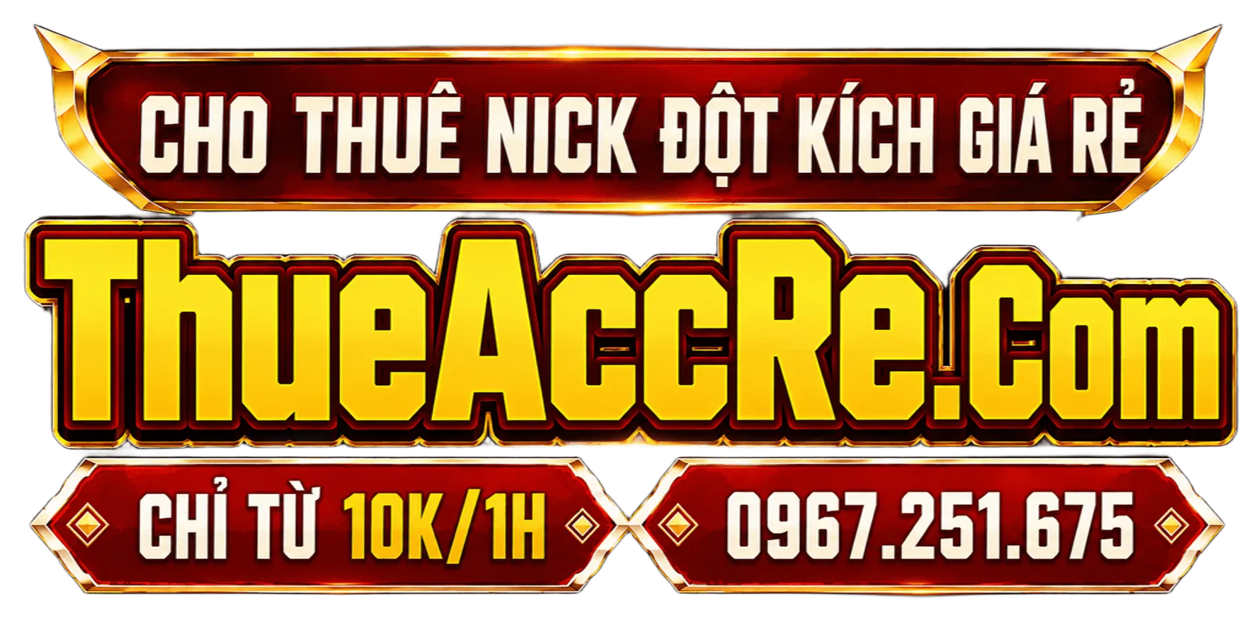 Cho Thuê Acc Đột Kích Giá Rẻ, Uy Tín | ThueAccRe.Com